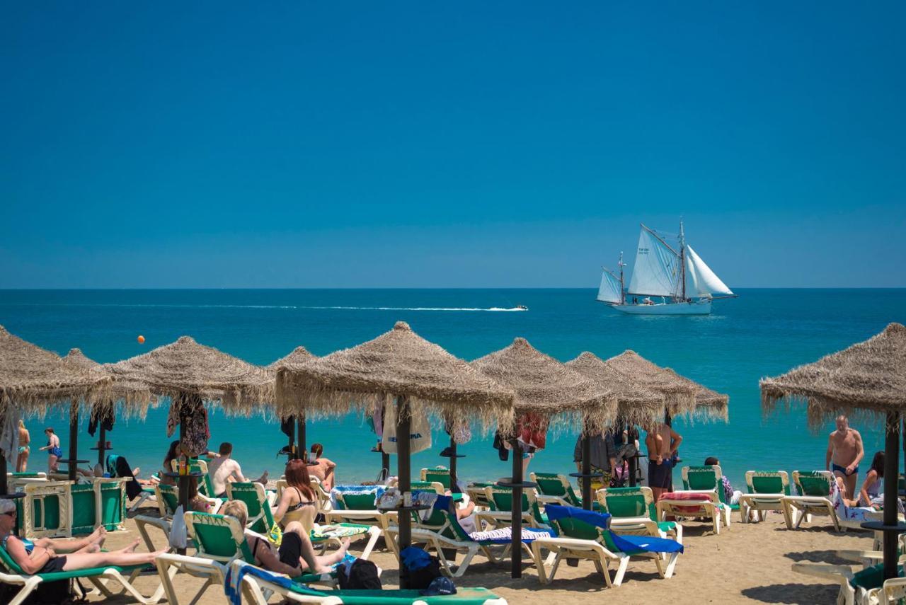 Timon Ii, Luxury 3 Bedroom Beachside Apartment Benalmádena Eksteriør billede